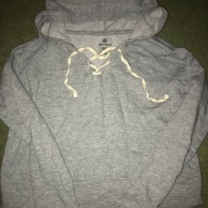Cropped hoodie